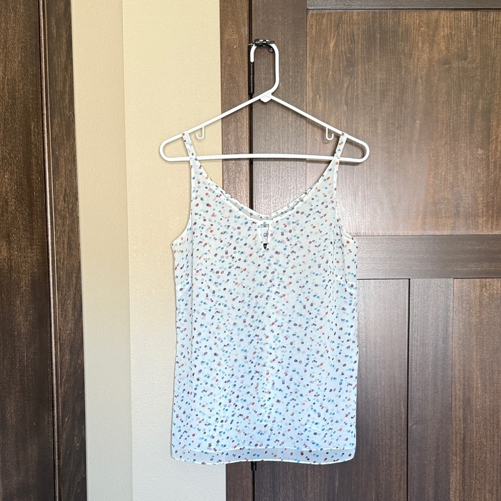 Cabi Women’s Confetti Multicolor Cami Tank Top Style 5231 Size Small